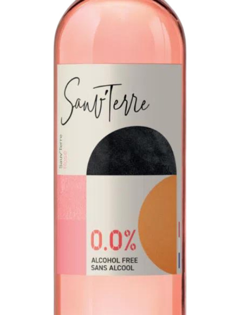 Różowe wino bez alkoholu Różowe wino bez alkoholu