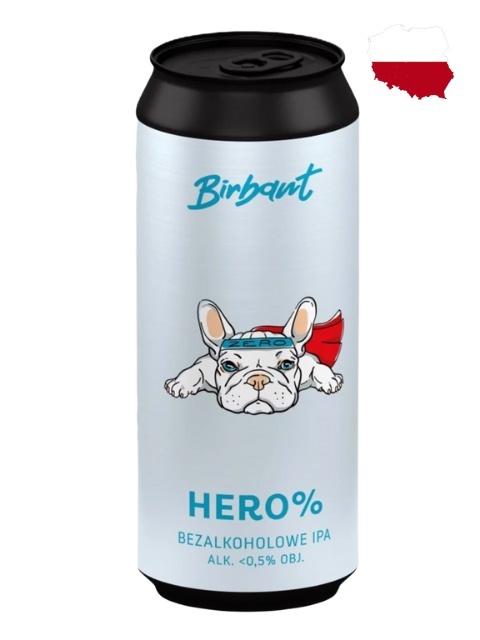 Birbant HERO IPA Bezalkoholowe piwo