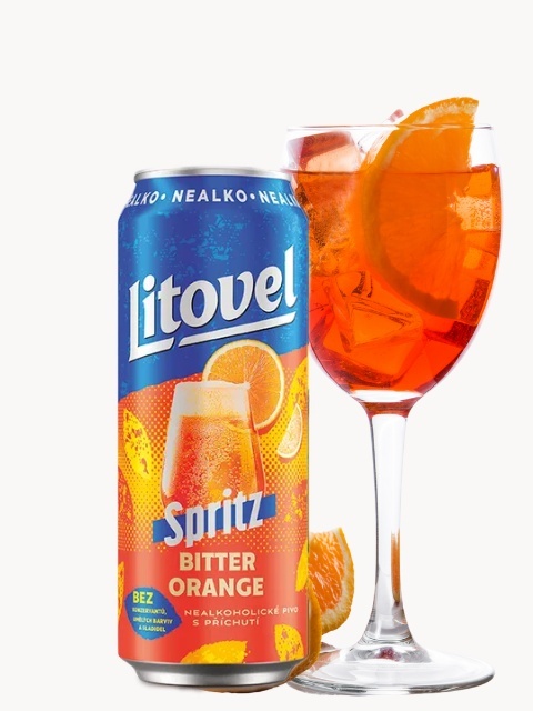 LITOVEL Spritz Bitter Orange - Bezalkoholowy Radler