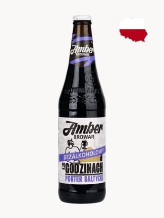 AMBER PO GODZINACH - Bezalkoholowy Porter Bałtycki