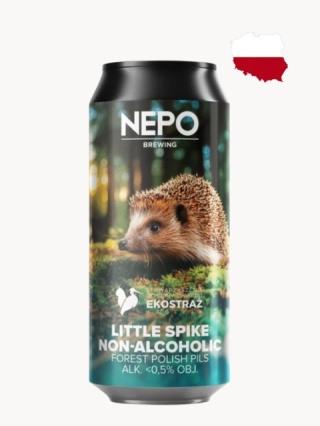 NEPO LITTLE SPIKE - Piwo Bezalkoholowe Pils